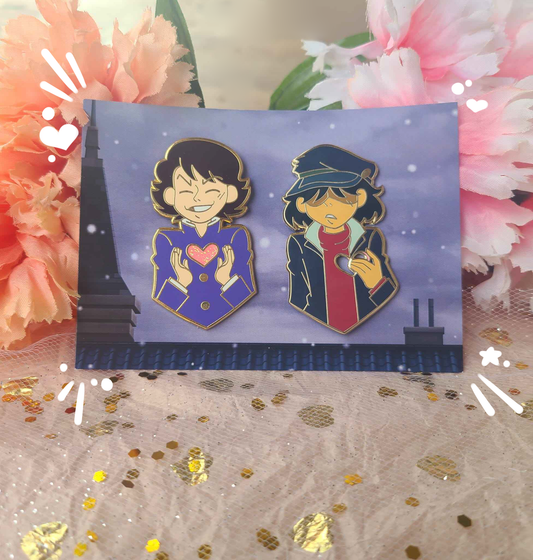 Lupin Zero: Stole Your Heart Jiglup Enamel Pin Set